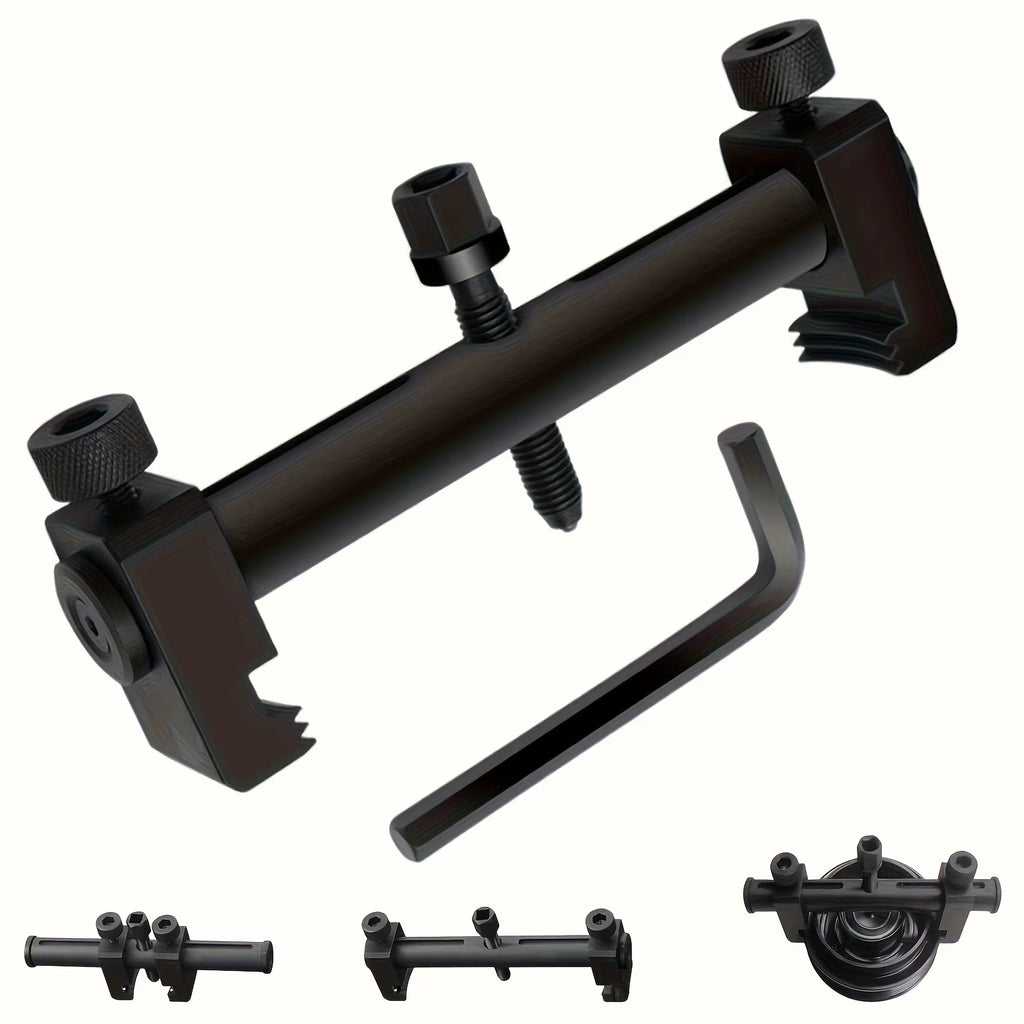 Universal Ribbed Pulleys Pullers for Ribbed Drive Pulley Crankshaft Tool Crankshaft Remover Adjustables 40Mm -165Mm Engine Tool