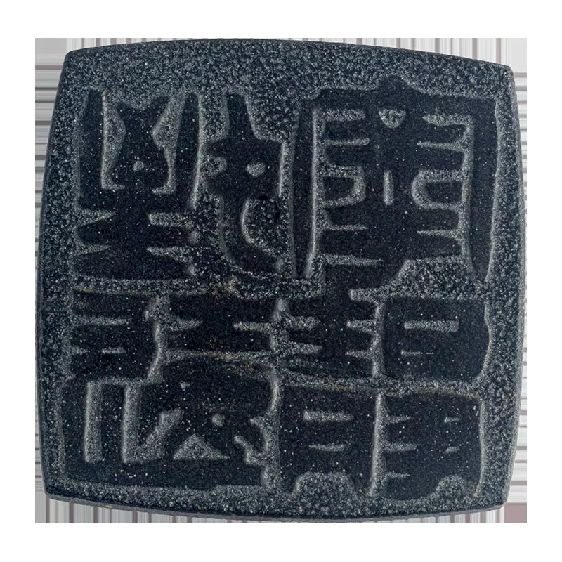 Cup Mat Coaster Teapot Teacup Nature Stone Pad Coffee Placemat Home Decor Durable Heat Resistant Black Square Culture Teaset Mat