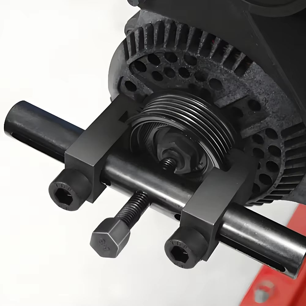 Universal Ribbed Pulleys Pullers for Ribbed Drive Pulley Crankshaft Tool Crankshaft Remover Adjustables 40Mm -165Mm Engine Tool